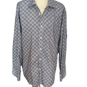 Southern Pines Cotton Long Sleeve Button Shirt Men’s XL